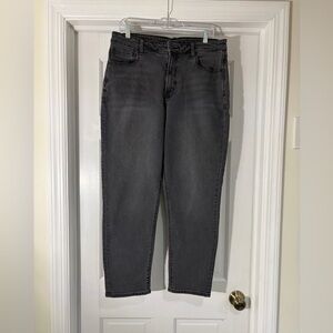 American Eagle Dark Gray Relaxed Jeans